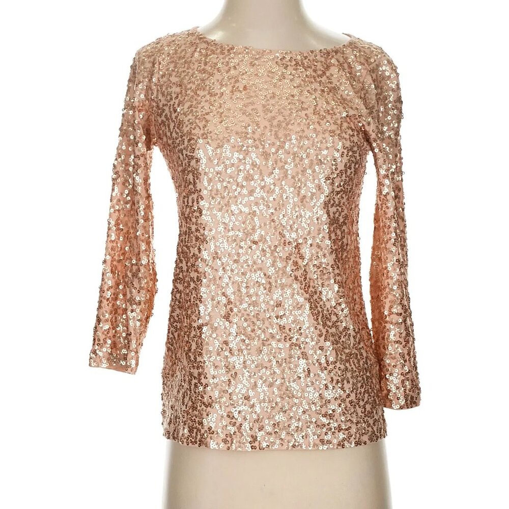 J. Crew Sequin Top